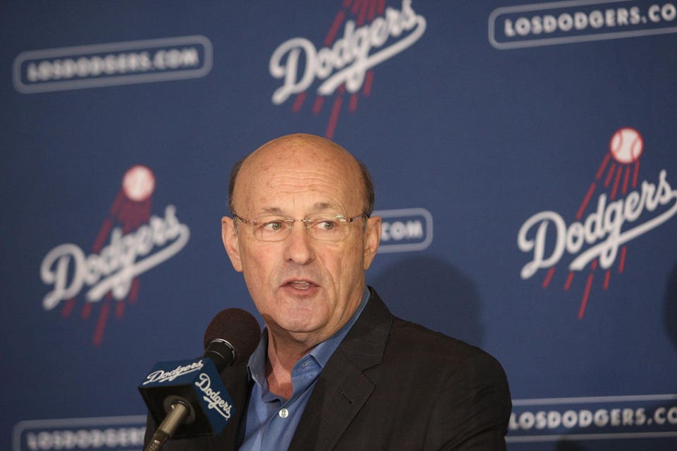 Stan Kasten, Los Angeles Dodgers President and CEO, announces plans for improvements to Dodger Stad