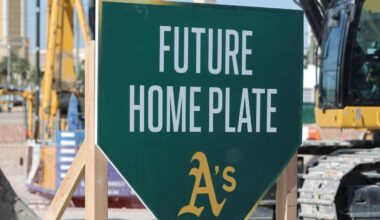 Athletics' $2B Las Vegas stadium on track for 2028 opening, officials say