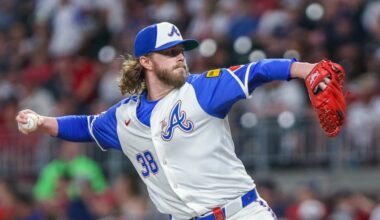 Diamondbacks eye former Braves RHP Pierce Johnson for late-inning help