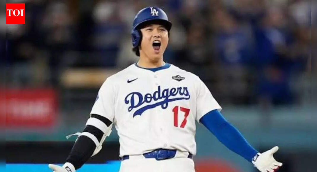 Los Angeles Dodgers star Shohei Ohtani earns AP Male Athlete of the Year honor for record-tying fourth time | MLB News