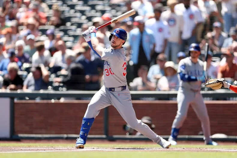 Chicago Cubs Outfielder Kyle Tucker (Image via Getty). Chicago Cubs Outfielder Kyle Tucker