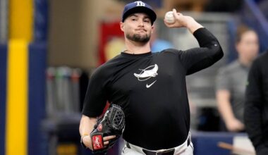 Shane McClanahan, hoping to pitch for Rays for first time since 2023, gets $3.6M, 1-year contract