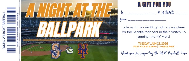 West Seattle Blog… | GIFT IDEA! Mariners tickets benefiting West Seattle High School baseball