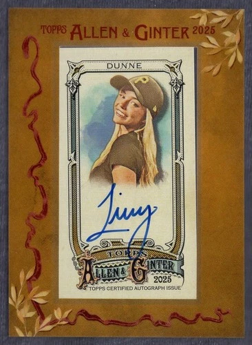 2025 Topps Allen & Ginter Framed Mini Autograph #MA-LDU Livvy Dunne AUTO - Picture 1 of 2