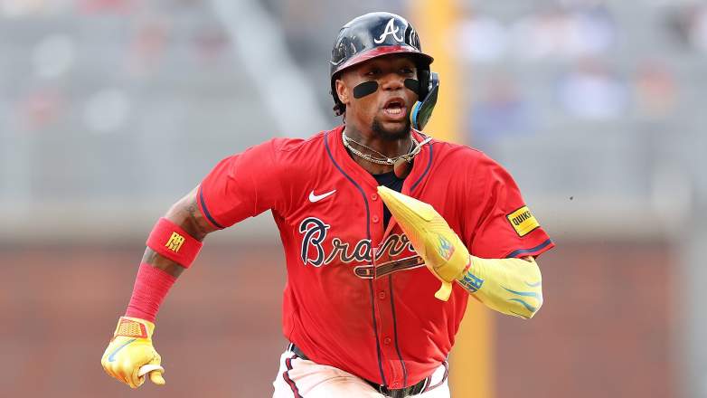 Ronald Acuna Jr of the Atlanta Braves