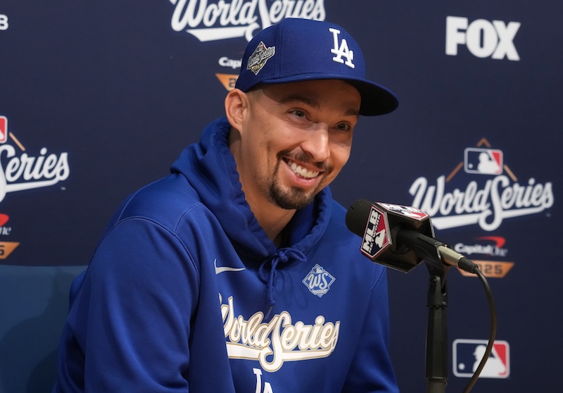 Blake Snell Participates In Smart Dog Wall Challenge