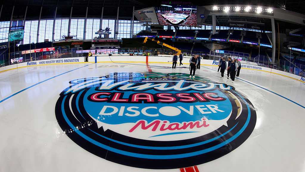 NHL to make it snow in Miami for Winter Classic game between Panthers, Rangers on Friday