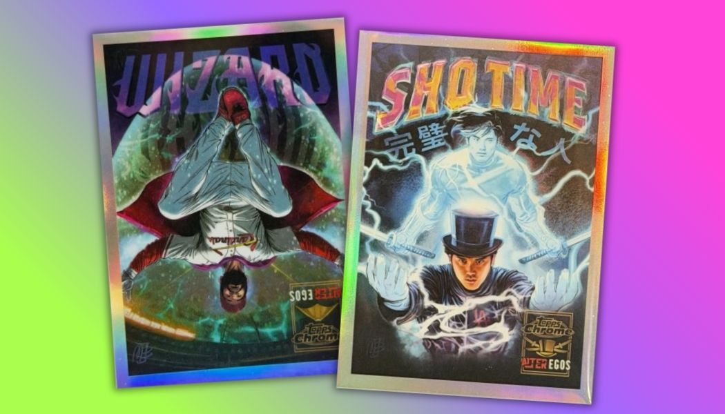 Topps Chrome Update Alter Egos Baseball Inserts a Hit With Collectors
