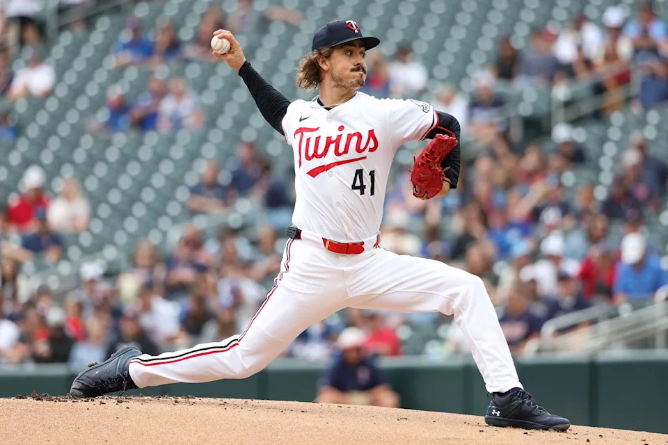 Minnesota Twins pitcher Joe Ryan. Credit:&nbsp;Matt Krohn-Imagn Images.