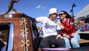 Texas Rangers Victory Parade - Source: Getty
