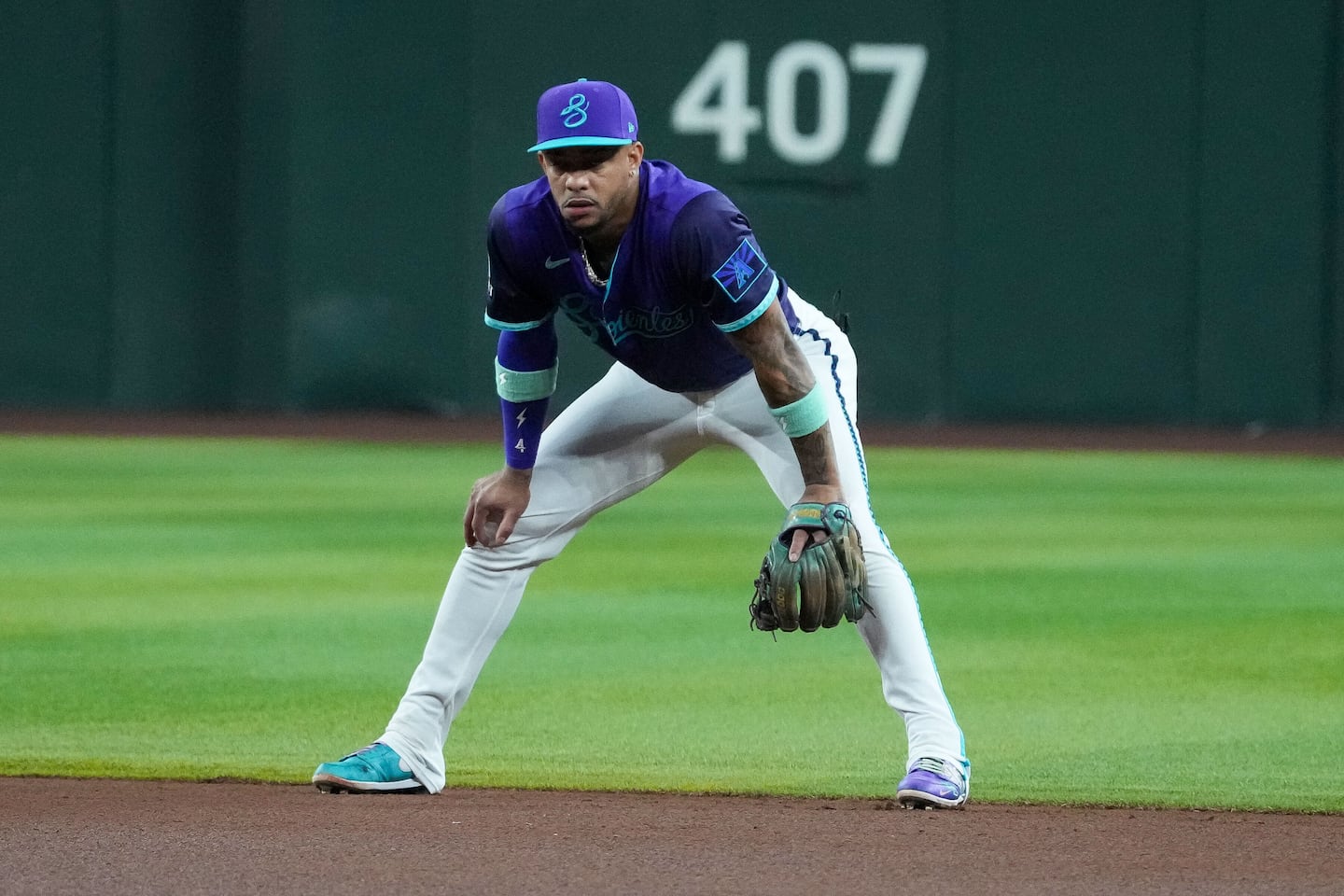 An 11-year MLB veteran, Ketel Marte was the 2024 and '25 National League Silver Slugger winner at second base.