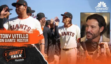 Giants manager Tony Vitello breaks down team’s current roster – NBC Sports Bay Area & California