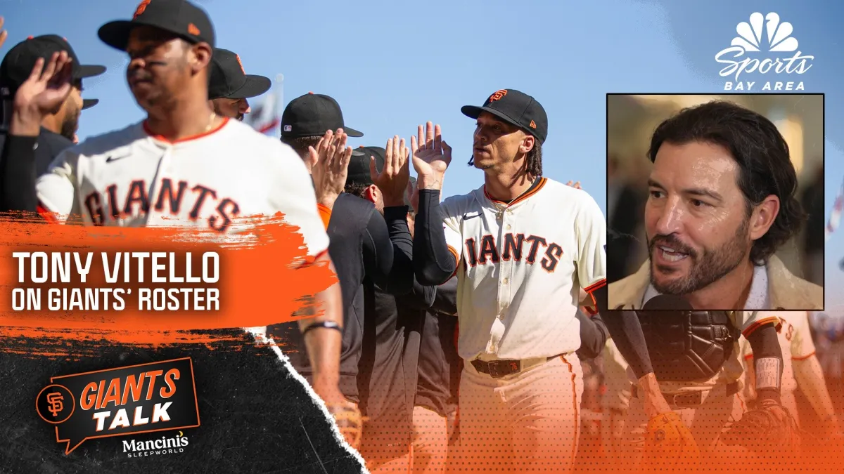 Giants manager Tony Vitello breaks down team’s current roster – NBC Sports Bay Area & California