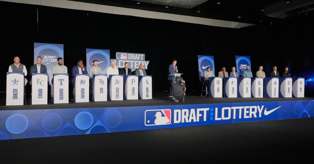 Texas Rangers land No. 16 pick in the 2026 MLB draft, falling five spots in draft lottery
