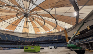 Inside the repaired Trop, a field for Rays will soon be rebuilt | St. Petersburg
