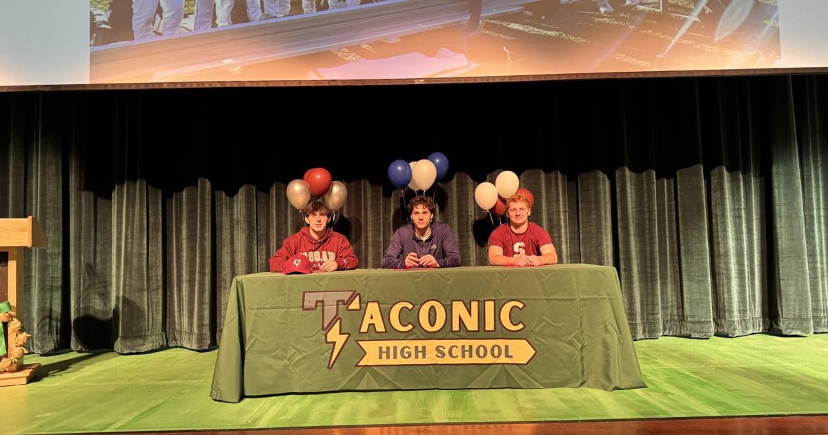 Eddie Ferris, Gavin O'Donnell, Quentin Christopher ink plans to play baseball in college |