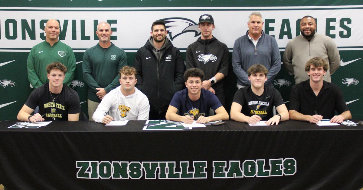 Zionsville baseball standouts sign with college programs | Sports