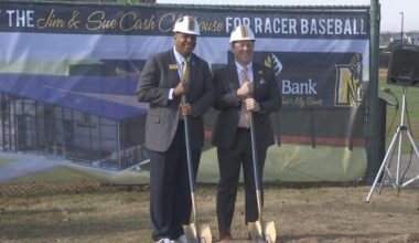 Murray State breaks ground on new baseball clubhouse, eyeing "Racer Entertainment Village" | Sports