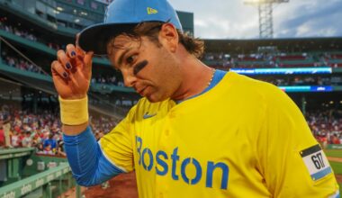 First baseman Triston Casas only played 29 games for the Red Sox in 2025 before suffering a ruptured patella tendon in his left knee.