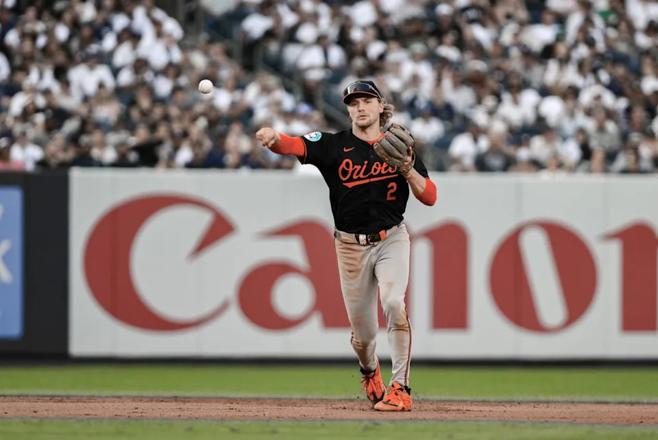 Baltimore Orioles shortstop Gunnar Henderson (2).&nbsp;© John Jones-Imagn Images