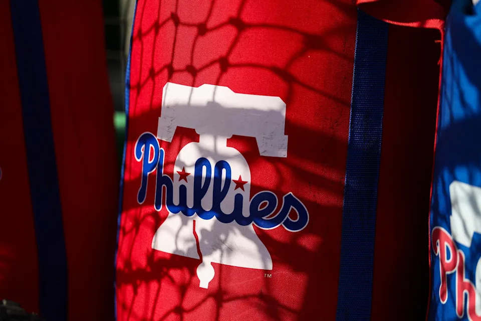 Feb 19, 2025; Clearwater, FL, USA; a general view during Philadelphia Phillies spring training workouts at BayCare Ballpark. Mandatory Credit: Nathan Ray Seebeck-Imagn Images