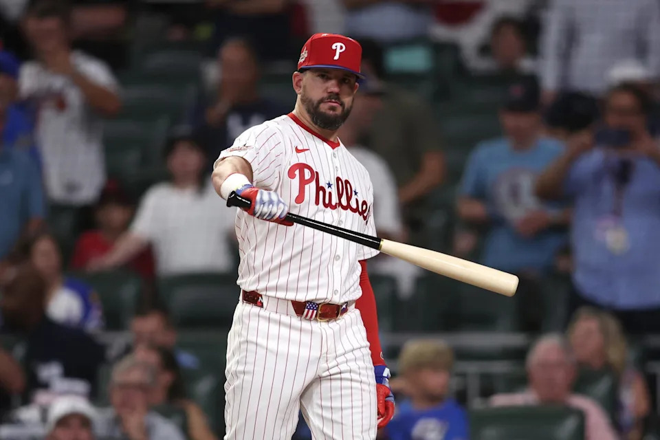 Kyle Schwarber. Credit:&nbsp;Brett Davis-Imagn Images.