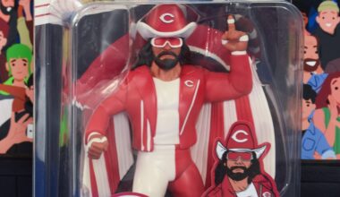 'Big Rubber Guys' Randy Savage Cincinnati Reds figure now available