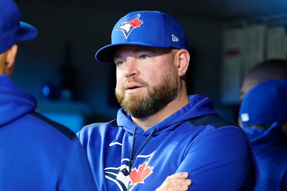 Toronto Blue Jays manager John Schneider (14)© John E. Sokolowski-Imagn Images
