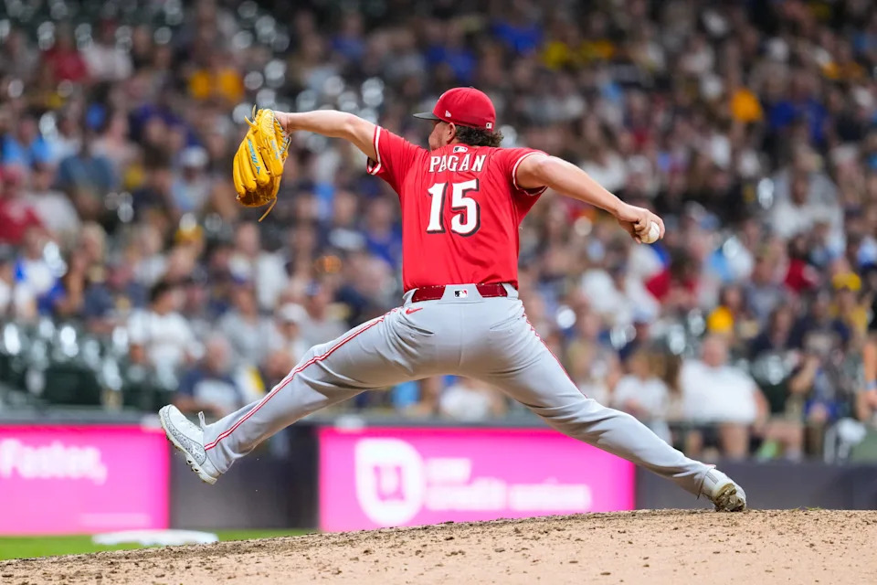 Emilio Pagán, who saved a career-high 32 games last season, said there were other teams interested in his services but the Reds remained persistent about bringing him back.