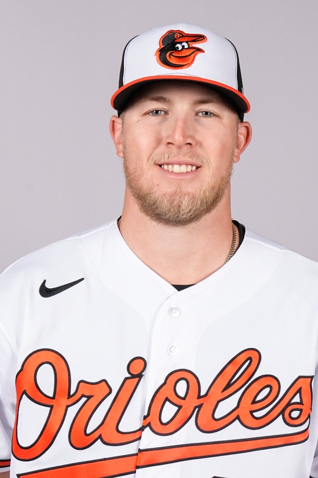 This is a 2023 photo of Ryan Watson of the Orioles baseball team. This image reflects the Orioles roster as of Thursday, Feb. 23, 2023, in Sarasota, Fla., when this image was taken. (AP Photo/Brynn Anderson)