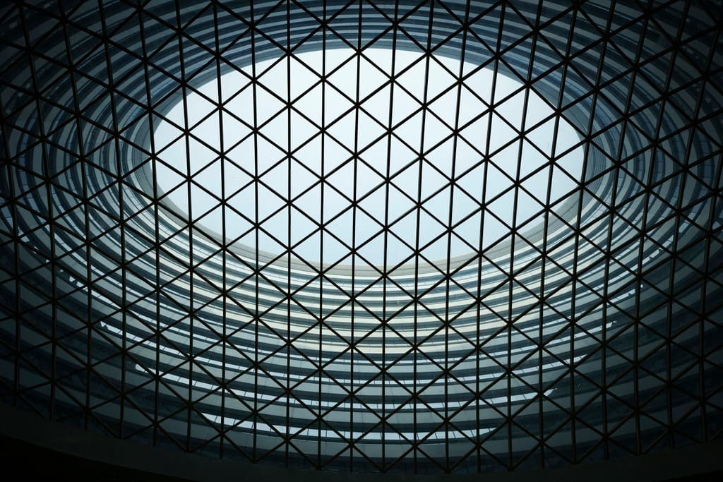 Title: China EconomyImage ID: 24186305608978
Article:  Office level of Galaxy Soho mall in Beijing, China, Thursday, July 4, 2024. (AP Photo/Vincent Thian)
