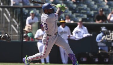 Phillies sign slugging outfielder Adolis García, setting the stage for Nick Castellanos' exit