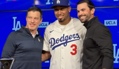 Edwin Díaz reveals family inspiration for new jersey number with Dodgers