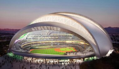 A’s Las Vegas stadium on track for 2028 opening, officials say – Chico Enterprise-Record