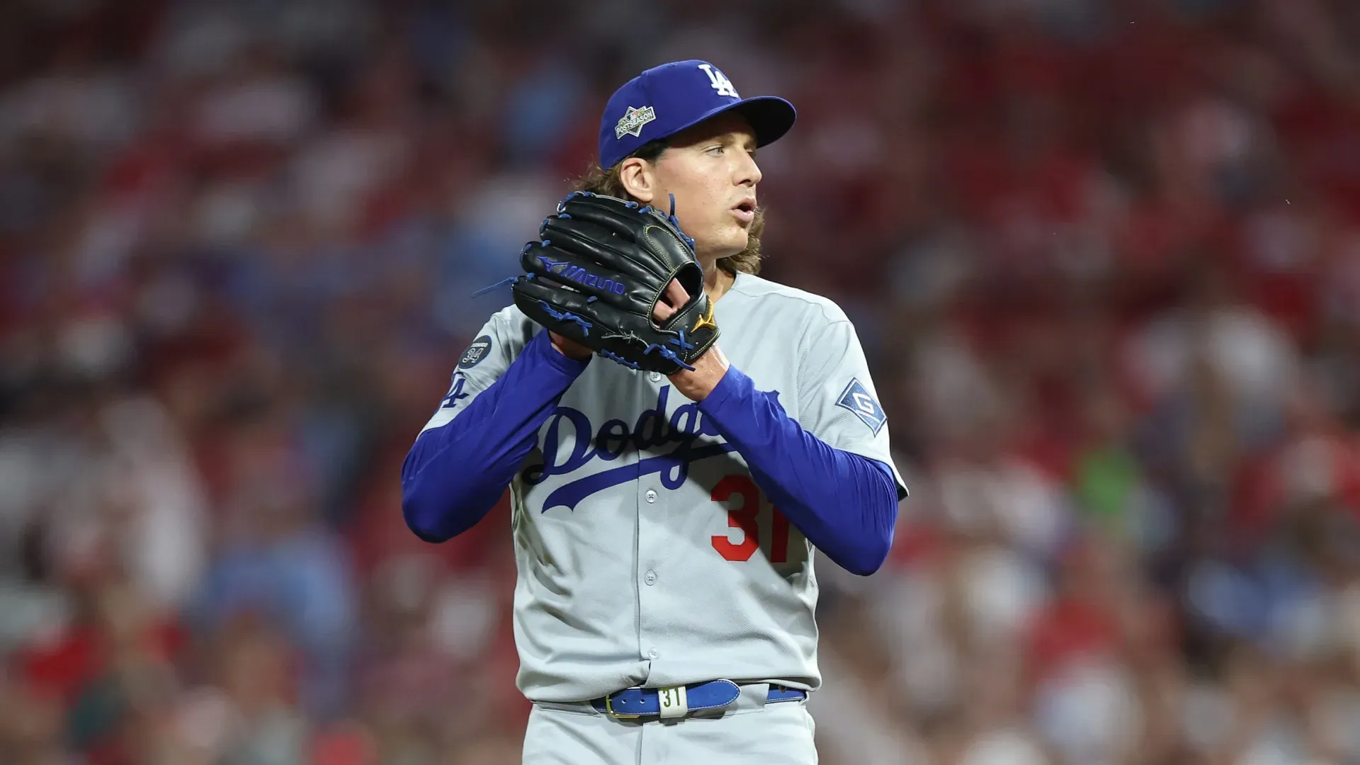 Tyler Glasnow pitching