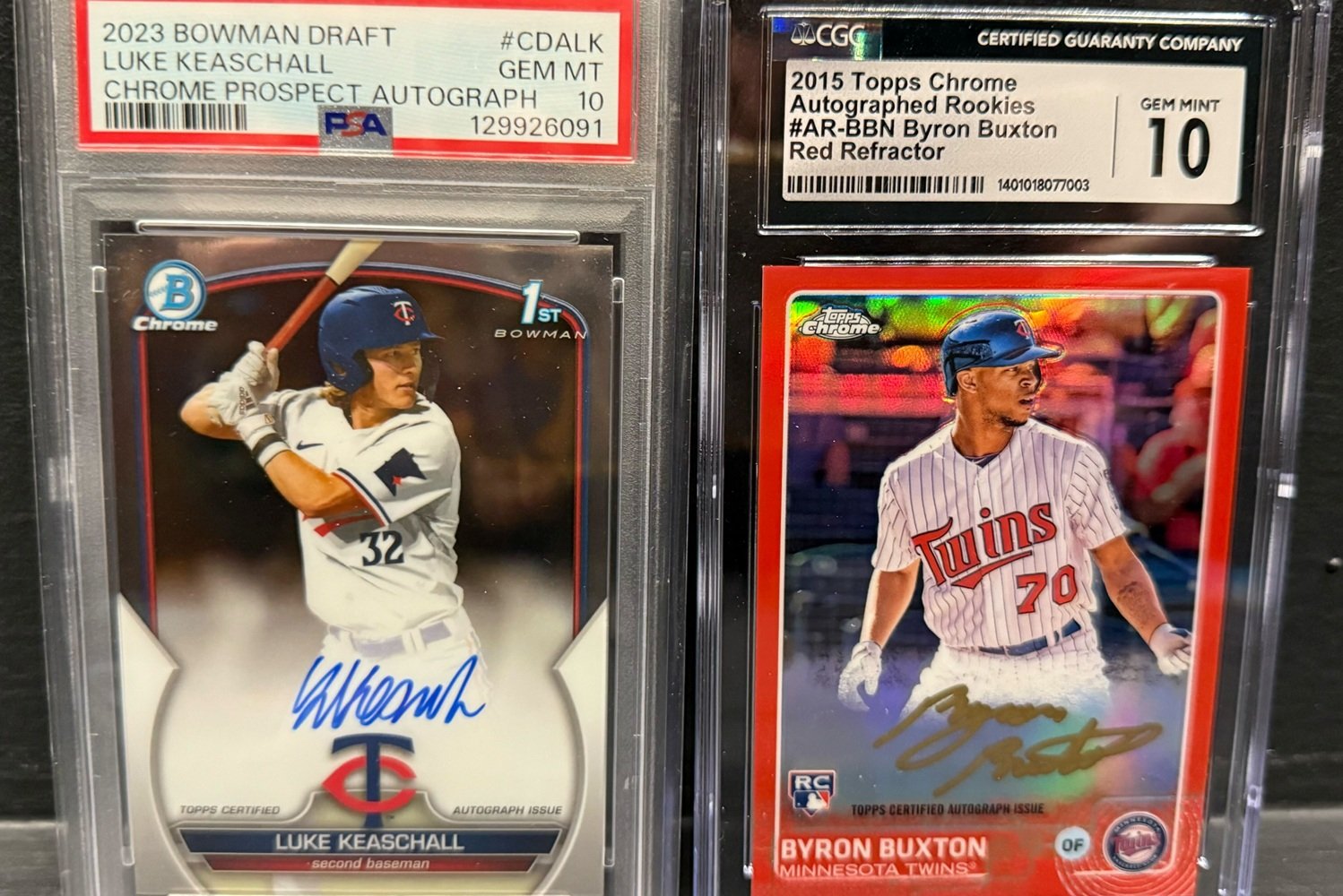 December's Baseball Card Market Update - Twins