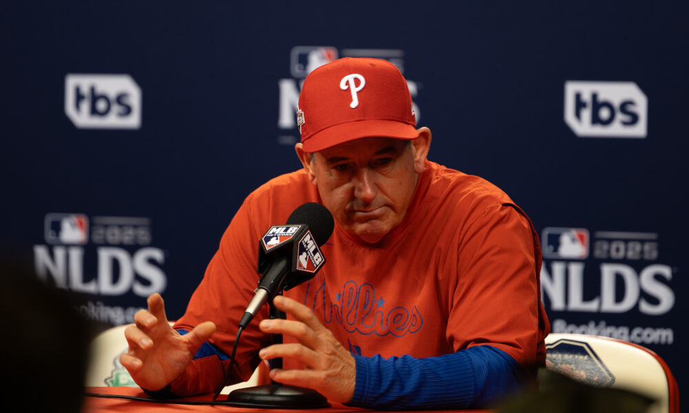 Phillies have not yet reached an extension with manager Rob Thomson – Phillies Nation