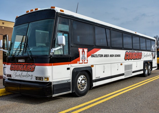 The squad leaves Wednesday for the National High School Cheerleading Championship at Disney World in Orlando, Florida. (Frank Barr / Standard-Speaker)