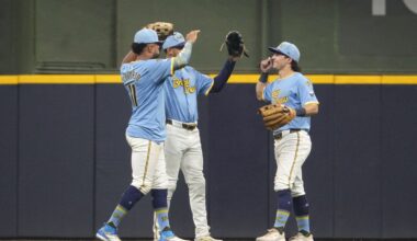 The Brewers Have a Battle Royale Brewing in Center Field - Brewers