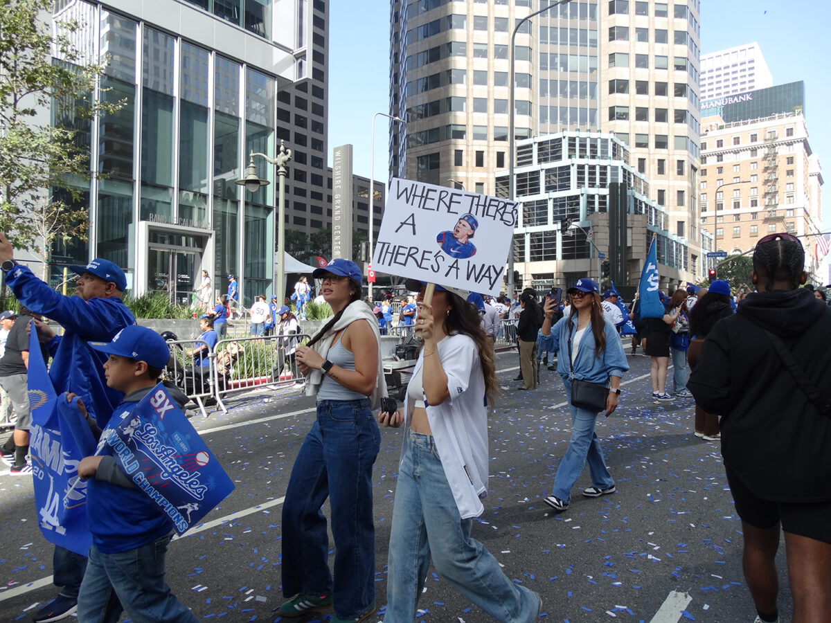 Los Angeles Dodgers World Series parade November 2025