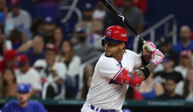Ketel Marte #4 of Team Dominican Republic...