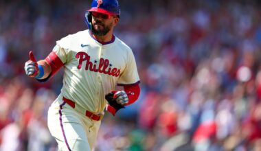 Phillies notes: Why Kyle Schwarber returned, pitching additions, Wheeler’s rehab