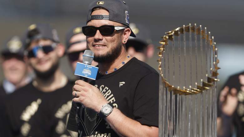 Miguel Rojas of the Los Angeles Dodgers