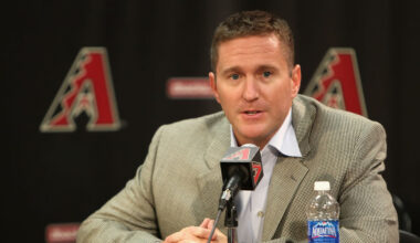 General manager Josh Byrnes of the Arizona Diamondbacks...