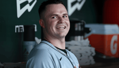 Detroit Tigers ace Tarik Skubal reacts on the dugout as a CBS report cites ESPN’s Jorge Castillo saying a trade is increasingly likely amid stalled extension talks.