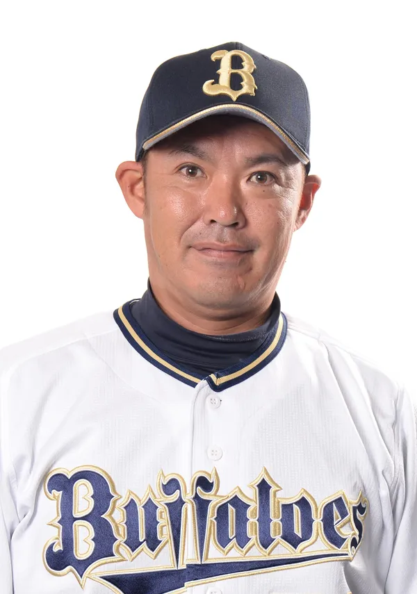 2025 Orix Buffaloes The Buffaloes Junior Manager Makoto Shiozaki / Kumamoto Technical High School - Nippon Steel Hirohata High School - 1997 Orix Buffaloes (until 2010) ©ORIX Buffaloes