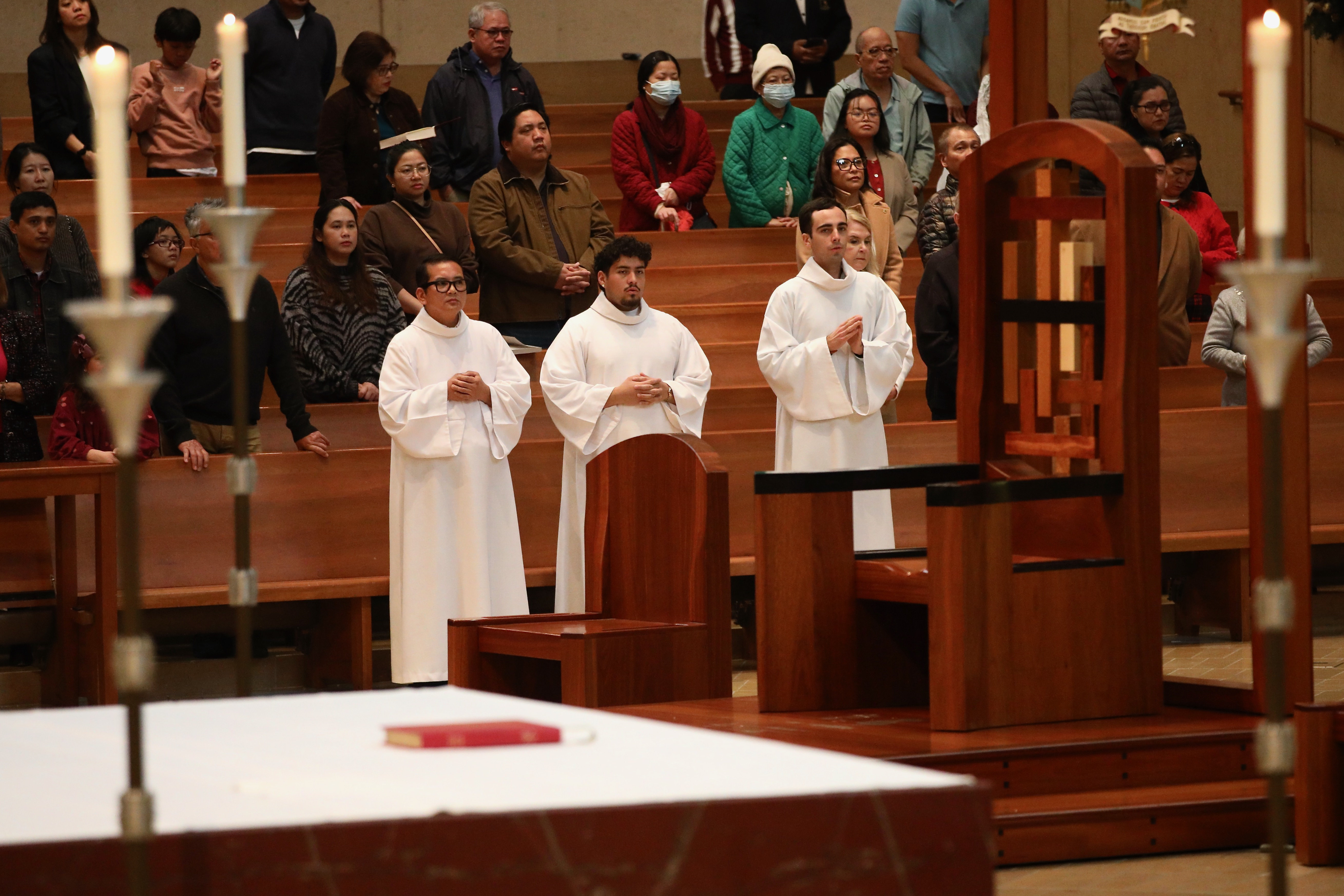 The Cathedral of Our Lady of the Angels hosts one...