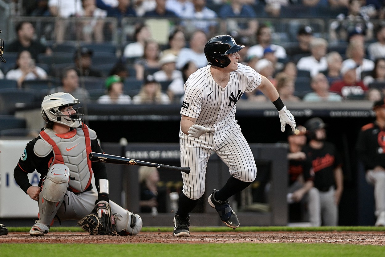 MLB: Baltimore Orioles at New York Yankees, ben rice