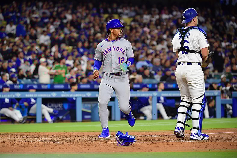 MLB: New York Mets at Los Angeles Dodgers