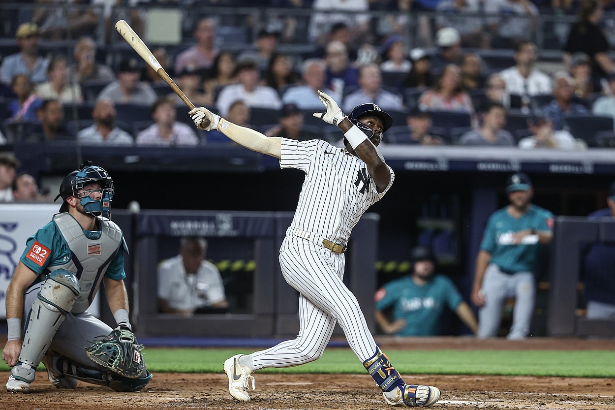 MLB: Seattle Mariners at New York Yankees, jazz chisholm